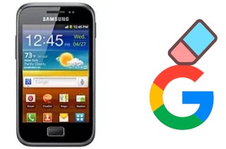 Comment supprimer le compte Google sur Samsung Galaxy Ace Plus S7500