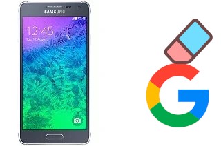 Comment supprimer le compte Google sur Samsung Galaxy Alpha