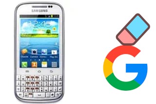 Comment supprimer le compte Google sur Samsung Galaxy Chat B5330