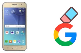 Comment supprimer le compte Google sur Samsung Galaxy J2 DTV