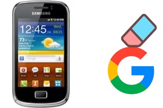 Comment supprimer le compte Google sur Samsung Galaxy mini 2 S6500