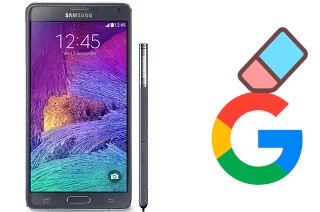 Comment supprimer le compte Google sur Samsung Galaxy Note 4