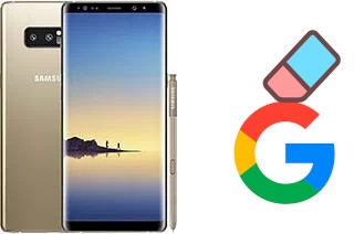 Comment supprimer le compte Google sur Samsung Galaxy Note8