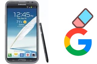 Comment supprimer le compte Google sur Samsung Galaxy Note II CDMA