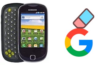 Comment supprimer le compte Google sur Samsung Galaxy Q T589R