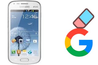 Comment supprimer le compte Google sur Samsung Galaxy S Duos S7562