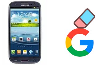 Comment supprimer le compte Google sur Samsung Galaxy S III I747