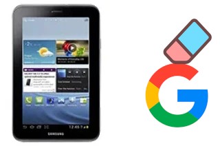 Comment supprimer le compte Google sur Samsung Galaxy Tab 2 7.0 P3100