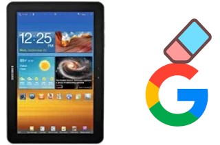 Comment supprimer le compte Google sur Samsung Galaxy Tab 8.9 P7310