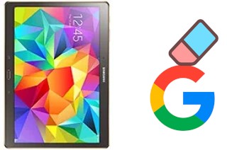 Comment supprimer le compte Google sur Samsung Galaxy Tab S 10.5