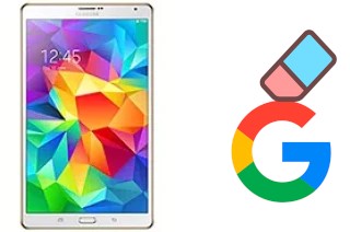 Comment supprimer le compte Google sur Samsung Galaxy Tab S 8.4