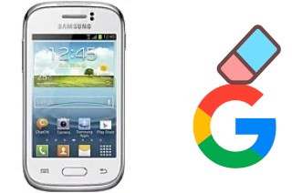 Comment supprimer le compte Google sur Samsung Galaxy Young S6310