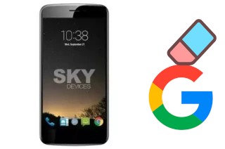 Comment supprimer le compte Google sur Sky-Devices Sky Elite 5-5L Plus