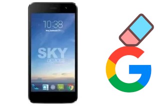 Comment supprimer le compte Google sur Sky Pro III