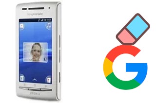 Comment supprimer le compte Google sur Sony Ericsson Xperia X8