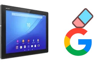 Comment supprimer le compte Google sur Sony Xperia Z4 Tablet LTE