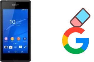 Comment supprimer le compte Google sur Sony Xperia E3 4G