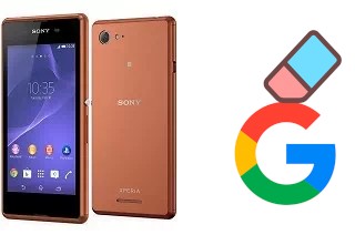 Comment supprimer le compte Google sur Sony Xperia E3