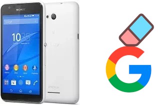 Comment supprimer le compte Google sur Sony Xperia E4g Dual