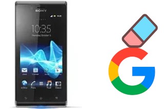 Comment supprimer le compte Google sur Sony Xperia J