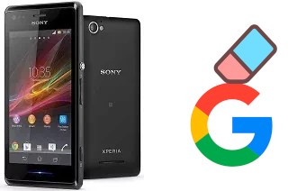 Comment supprimer le compte Google sur Sony Xperia M