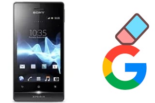 Comment supprimer le compte Google sur Sony Xperia miro