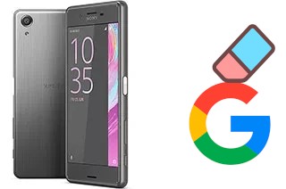 Comment supprimer le compte Google sur Sony Xperia X Performance