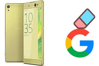 Comment supprimer le compte Google sur Sony Xperia XA Ultra