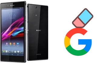 Comment supprimer le compte Google sur Sony Xperia Z Ultra