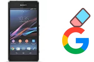 Comment supprimer le compte Google sur Sony Xperia Z1 Compact