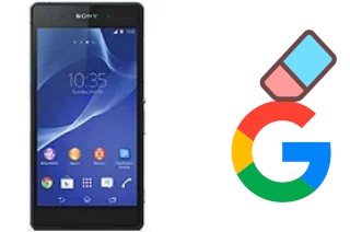 Comment supprimer le compte Google sur Sony Xperia Z2a