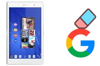 Comment supprimer le compte Google sur Sony Xperia Z3 Tablet Compact