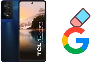 Comment supprimer le compte Google sur TCL 40 NxtPaper