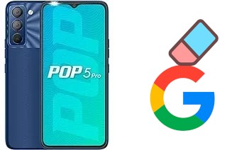 Comment supprimer le compte Google sur Tecno Pop 5 Pro