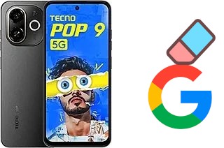 Comment supprimer le compte Google sur Tecno Pop 9