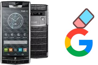 Comment supprimer le compte Google sur Vertu Signature Touch