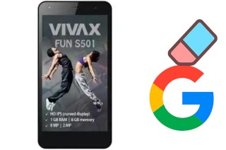 Comment supprimer le compte Google sur Vivax Fun S501