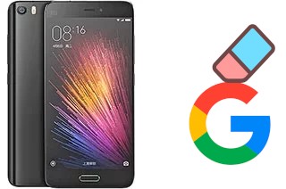 Comment supprimer le compte Google sur Xiaomi Mi 5