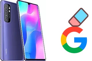 Comment supprimer le compte Google sur Xiaomi Mi Note 10 Lite