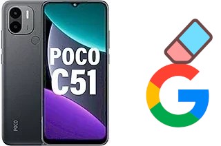 Comment supprimer le compte Google sur Xiaomi Poco C51