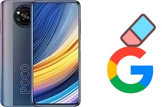 Comment supprimer le compte Google sur Xiaomi Poco X3 Pro