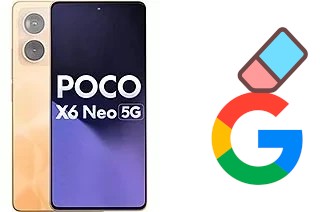 Comment supprimer le compte Google sur Xiaomi Poco X6 Neo