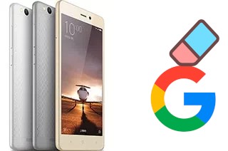 Comment supprimer le compte Google sur Xiaomi Redmi 3