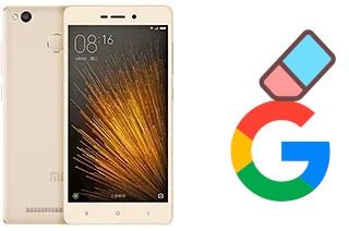 Comment supprimer le compte Google sur Xiaomi Redmi 3x