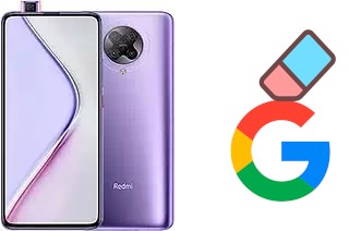 Comment supprimer le compte Google sur Xiaomi Redmi K30 Pro Zoom