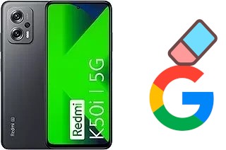 Comment supprimer le compte Google sur Xiaomi Redmi K50i