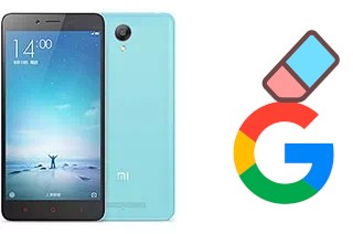 Comment supprimer le compte Google sur Xiaomi Redmi Note 2