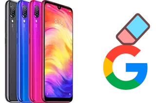 Comment supprimer le compte Google sur Xiaomi Redmi Note 7