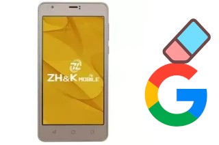 Comment supprimer le compte Google sur ZH-K Mobile Spark 3