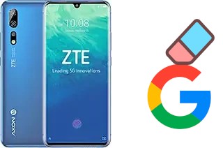 Comment supprimer le compte Google sur ZTE Axon 10 Pro 5G